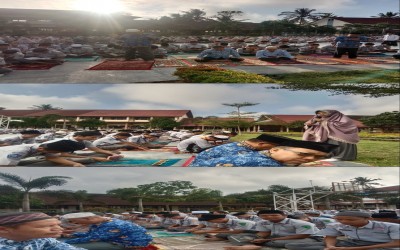 Rutinitas Warga SMAN 1 Sikur